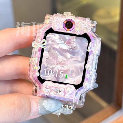 适用小天才电话手表表带Z10Z9Z8Z7Z6PROD3SN3卡通DIY保护套保护壳