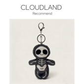 可爱骷髅木乃伊万圣节包包挂件毛绒玩偶公仔挂饰礼物书包挂件礼品