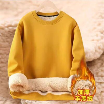 加绒加厚卫衣男冬厚保暖