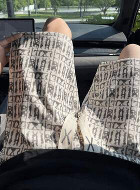 夏季薄款扎染短裤男款百