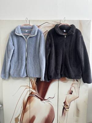 2025新款秋冬季男士加绒外套单上衣家居服纯色简约休闲睡衣可外穿