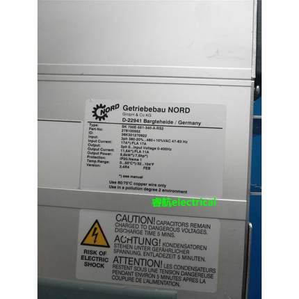 诺德变频器 NORD SK700E-551-340-A-RS2议价$