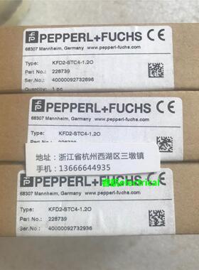 原装进口倍加福安全栅KFD2-STC4-1.20订货号228736议价$