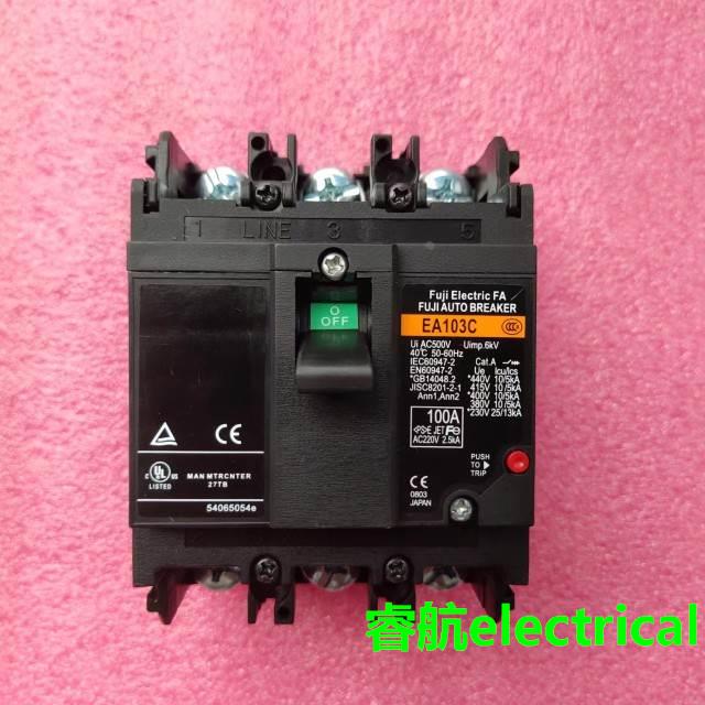 原装富士断路器EA103C 3P 60 75 100A 现货议价$