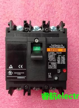 原装富士断路器EA103C 3P 60 75 100A 现货议价$