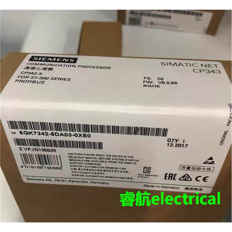 6GK7342-5DA02-0XE0通信处理器CP 342-5原装6GK7342-5DA03-0X议价