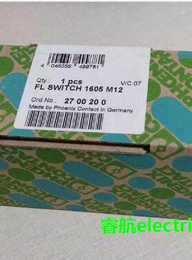 菲尼克斯phoenix全新原装现货FL SWITCH 1605 M12 - 2700200议价$