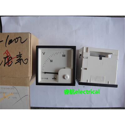 电压表 V. METER SW793829 V72DC-100 2 PCS GEC ALSTHOM 0-100V