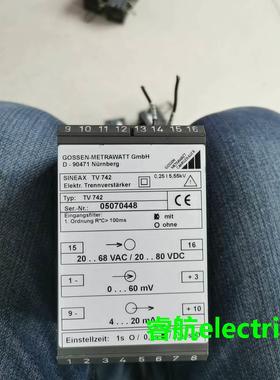 SINEAX TV742变送器拆机议价出议价$