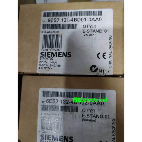 西门子6ES7131-4BD01-0AA0-800全新议价议价$