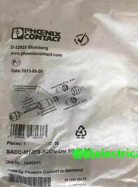 菲尼克斯现货连接器SACC-M12FS-5CON-DM 5-8 SH VA - 1440041议价