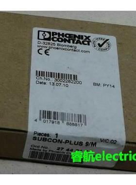 菲尼克斯凤凰现货原装全新SUBCON-PLUS 9/M - 2744018议价$