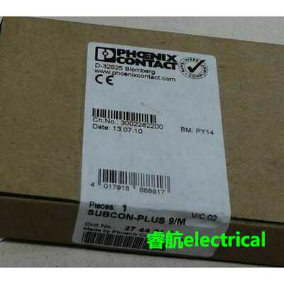 菲尼克斯凤凰现货原装全新SUBCON-PLUS 9/M - 2744018议价$