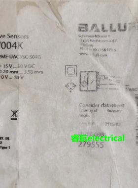 巴鲁夫 BAW004k 模拟量传感器全新原装议价议价$