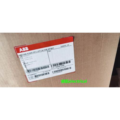 ABB框架断路器E3S16.R1600.PR121/P-LSI,FHR.3PNST,控制电压220V