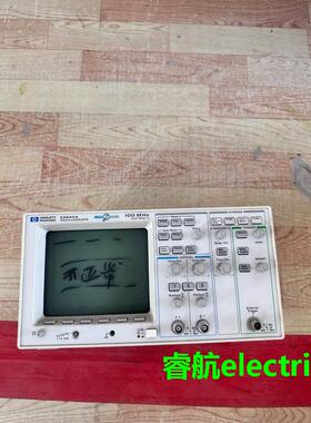 HP 54645A示波器100MHZ 开机不正常，，没配件，议价$