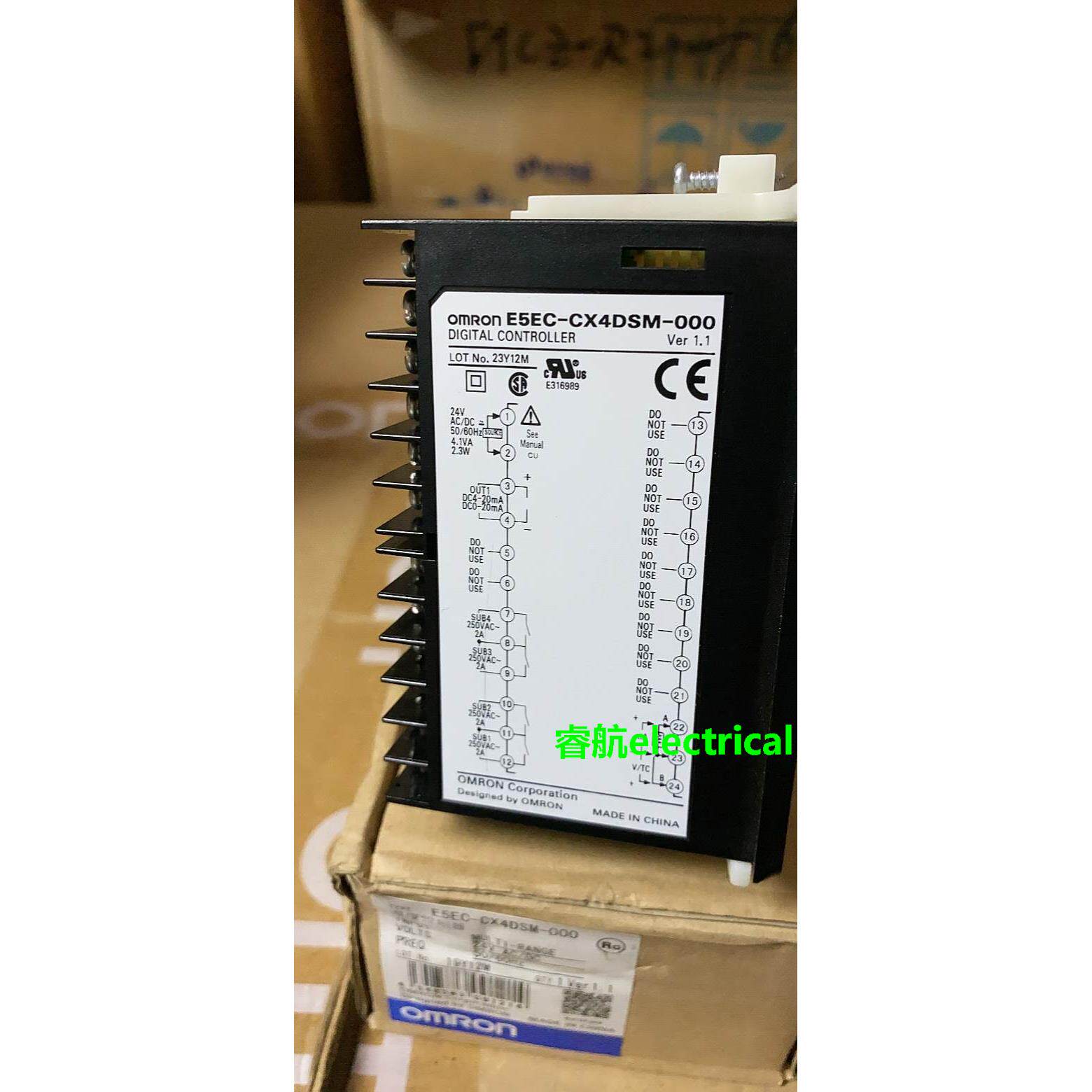 温控器E5EC-CX4DSM/RX4A5M-000/RX2DSM/TQX4DSM-000/010/012议价$