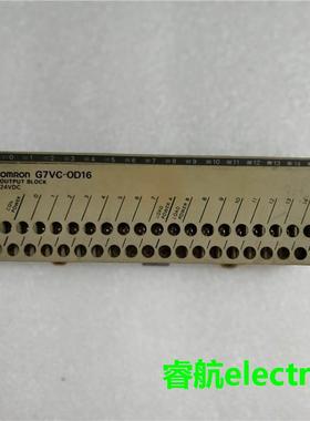 原装OMRON继电器PLC终端模块G7VC-OD16-24VDC 拆机议价$