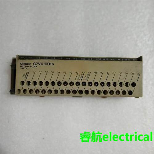 原装OMRON继电器PLC终端模块G7VC-OD16-24VDC 拆机议价$
