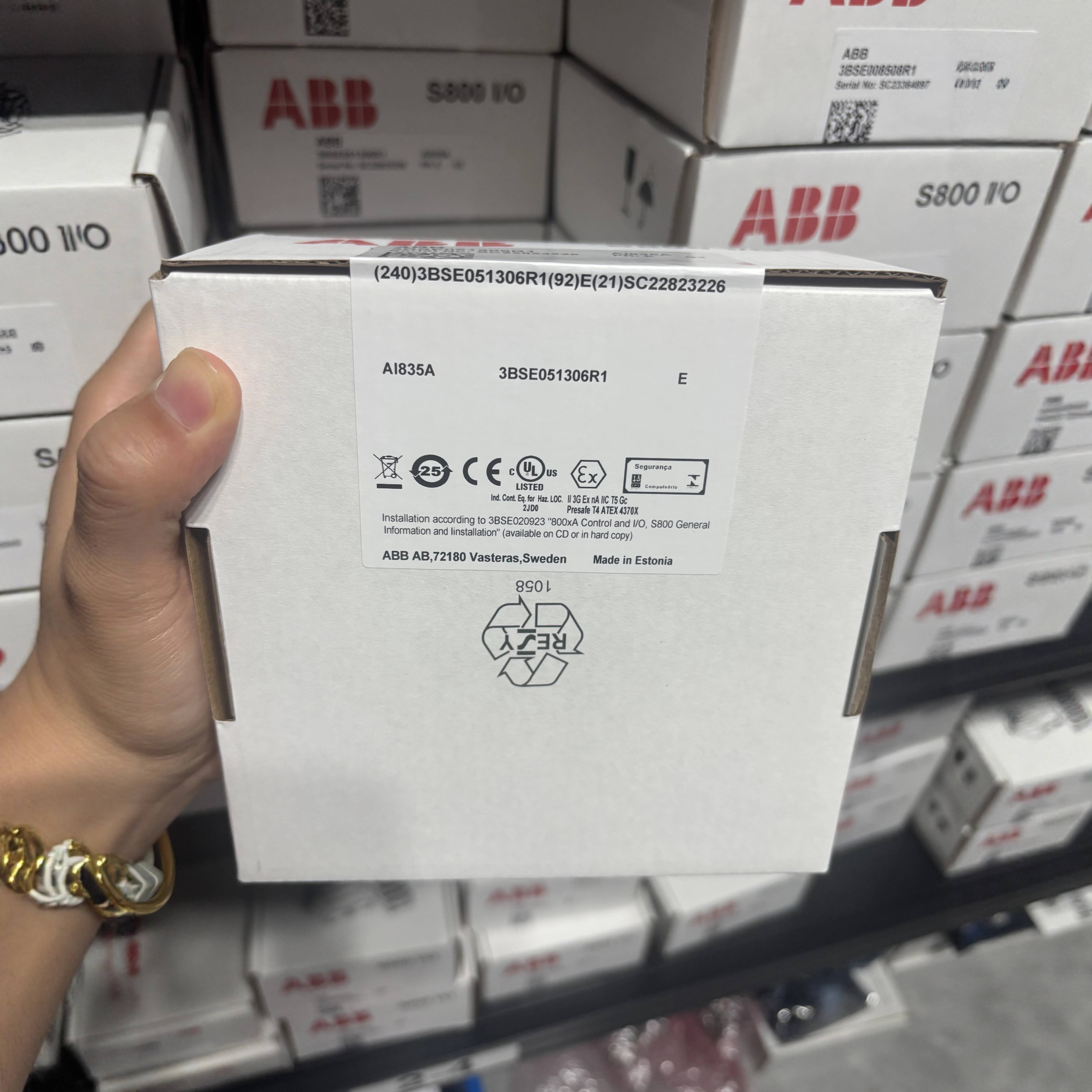 配件ABB模块AI835A 3BSE051306R1全新原装正品现货议价议价