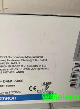 D4MC-5000行程开关 全新原装现货 10个/每盒议价$