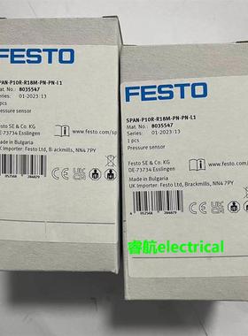 FESTO压力传感器 SPAN-B2R-R18M-PNLK-PNVBA-L1 8035537 8035547