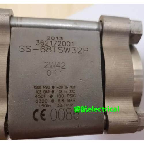世伟洛克价3件式60系列球阀，型号:SS-68TSW32P议价$