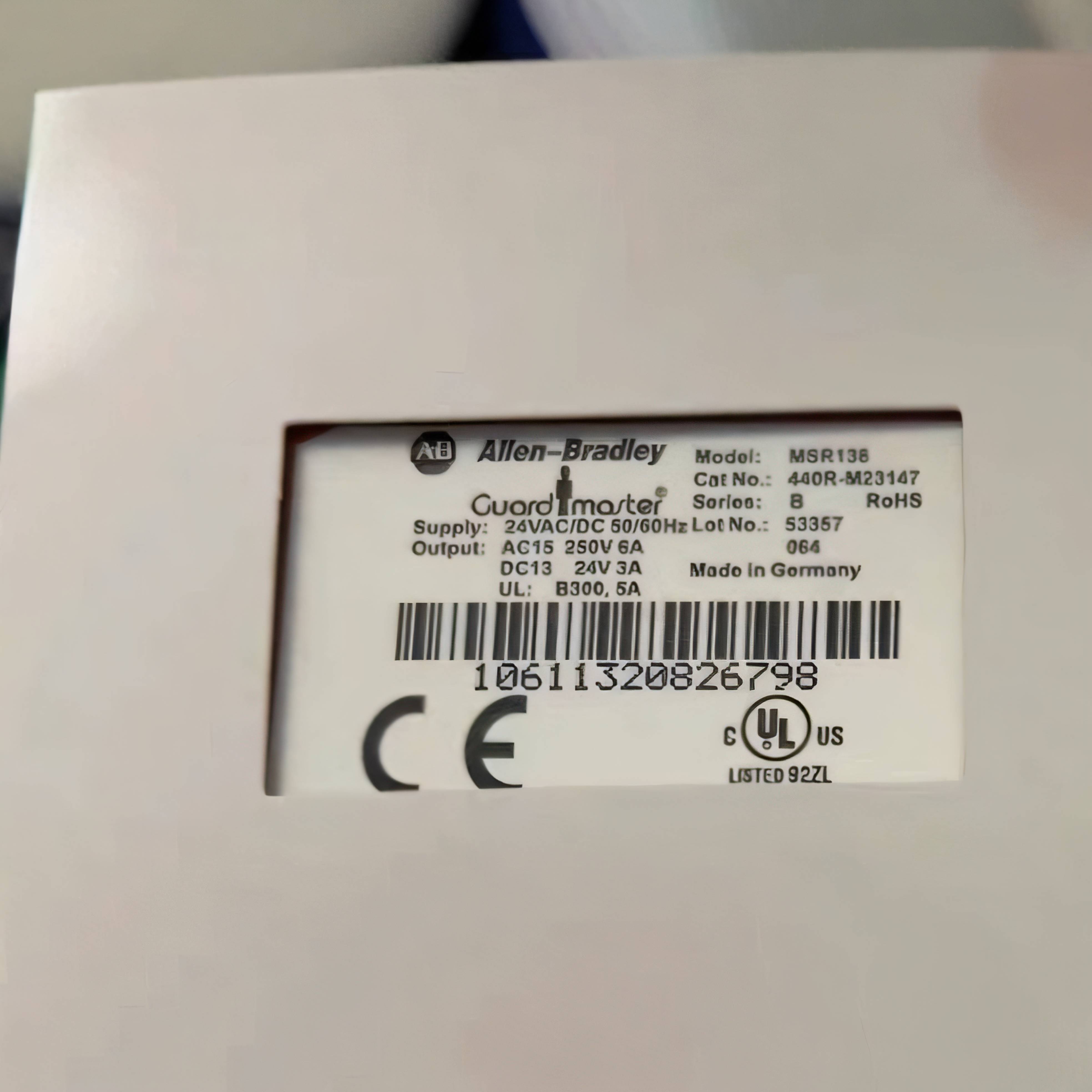 配件AB罗克韦尔MSR138DP  440R-M23147全新正品现货议价议价