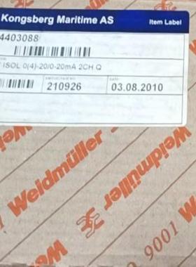配件4403088Weidmuller WAS5 CCCLP 8463580000模块210926议价