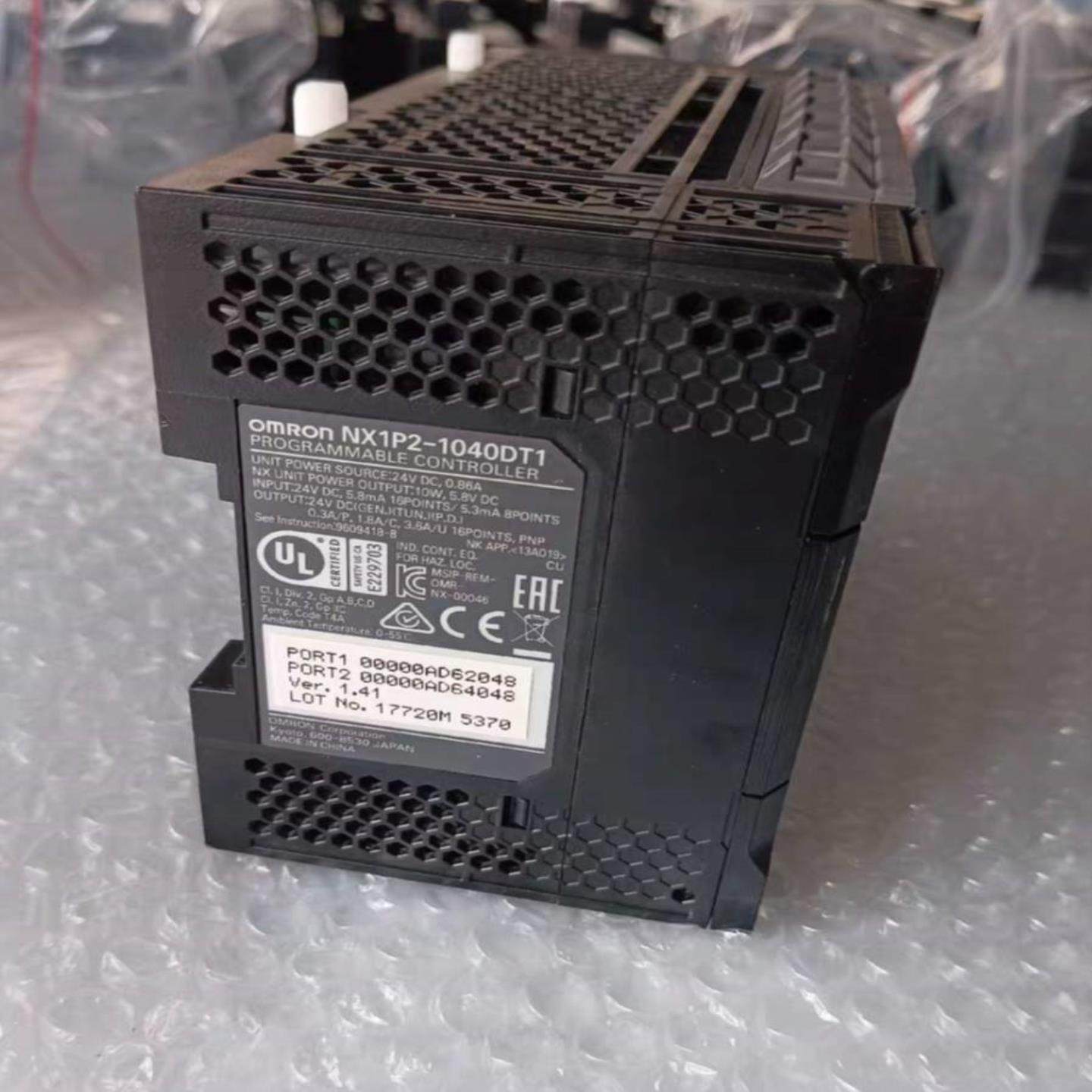 配件OMRON欧姆龙可编程控制器NX1P2-1040DT1全新原装正品议价