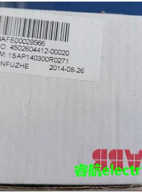 ABB PLC控制器1SAP140300R0271 3AFE00029566 PM583-ETH A9议价$
