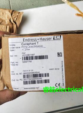 全新原装E+H PTP31-A1A17PSAE4C 实物拍摄 现货 PTP31议价$