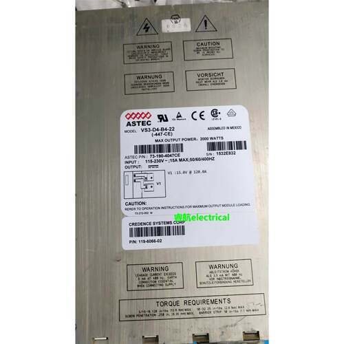 ASTEC 拆机电源成色好VS3-D4-B4-22（-447-CE） 73-190-4047CE议
