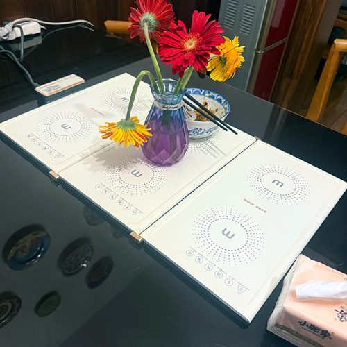 MORPHY RICHARDS/摩飞电器MR8300折叠保温板热菜板方形暖菜垫热饭