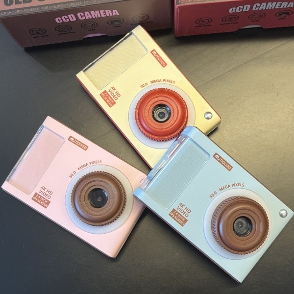 mobee PN-F002复古相机ccd儿童数码照相机高清像素可拍照宝宝玩具