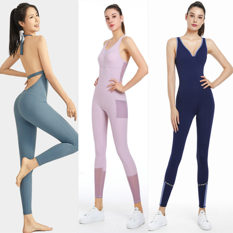 女子空中一体式健身裤网红瑜伽服
