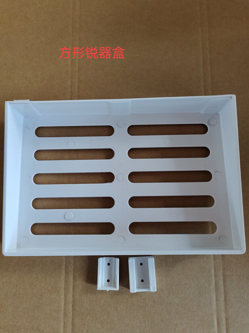 医用方形托盘锐气架 仪器推车托盘架  利器盒架子白色灰色带配件