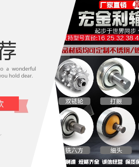 Φ38x100无动力托辊流水线镀锌不锈钢滚筒定制滚轴流水线输送辊