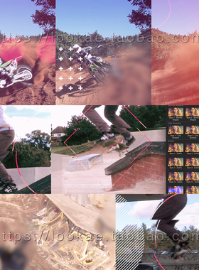 FCPX插件：动态画面故障能量干扰效果 ProEnergy Final Cut Pro X
