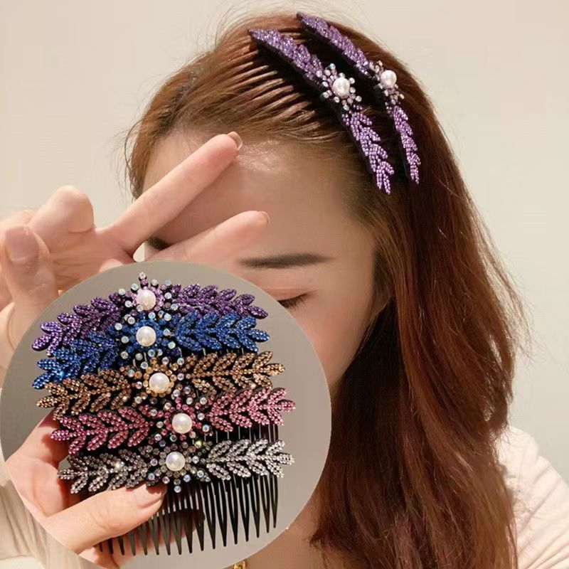 发梳其他甜美水钻发饰