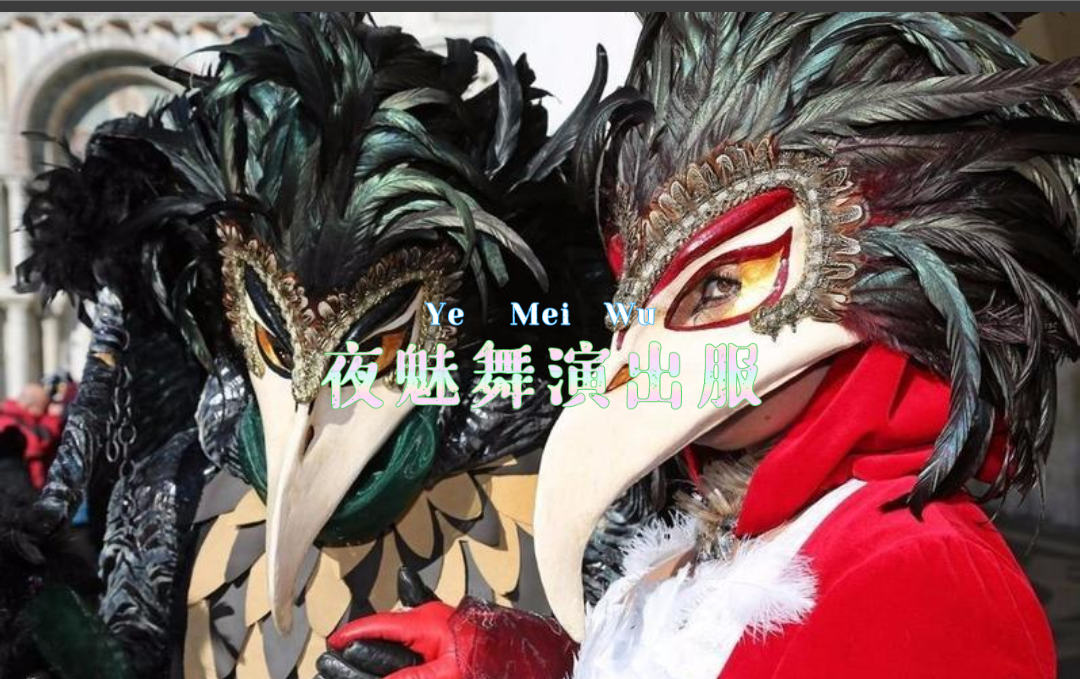 威尼斯小丑面具鹰头面具酒吧COS歌手面具派对化妆舞会面具服装