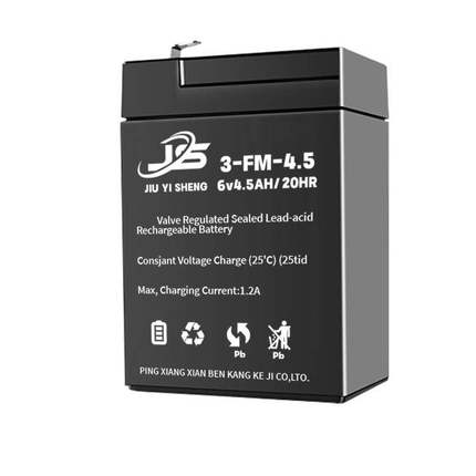 JS久亿盛蓄电池3-FM-4.5 6V4.5AH/20HR三轮摩托车儿童汽车电瓶