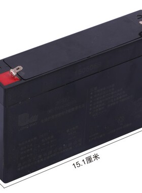 LONGWAY龙威蓄电池儿童电动车电瓶三轮车摩托车大容量6V7ah/20hr