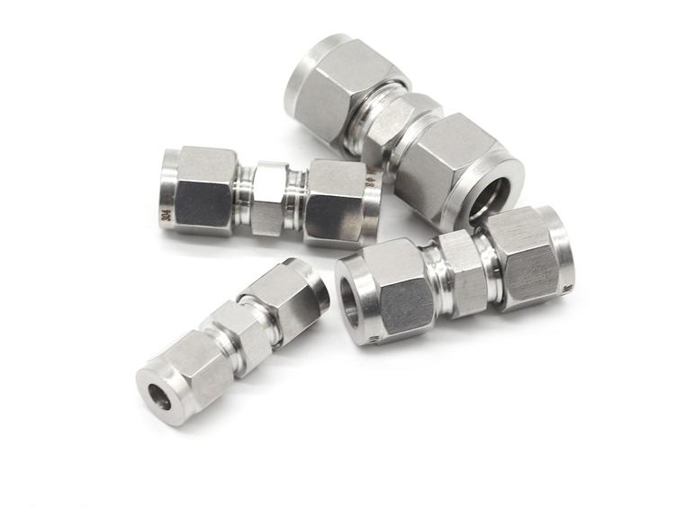 不锈钢卡套直通接头卡套管专用