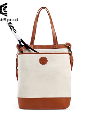 四大满贯GREATSPEED复古风网球包羽毛球包男女斜挎手提单肩托特包