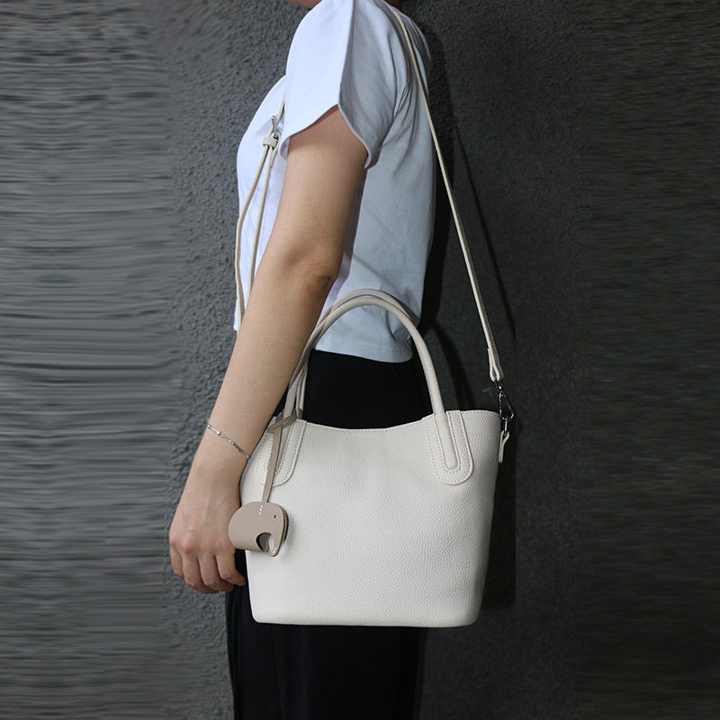 小众包包牛皮菜篮子水桶包女2024新款时尚女包复古单肩斜挎手提包,箱包皮具/热销女包/男包,水桶包,淘宝优惠券,粉丝福利购,淘宝优惠卷