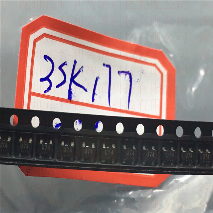 3SK177  SOT143   射频放大器超高频电视调谐器N沟道MES场效应晶