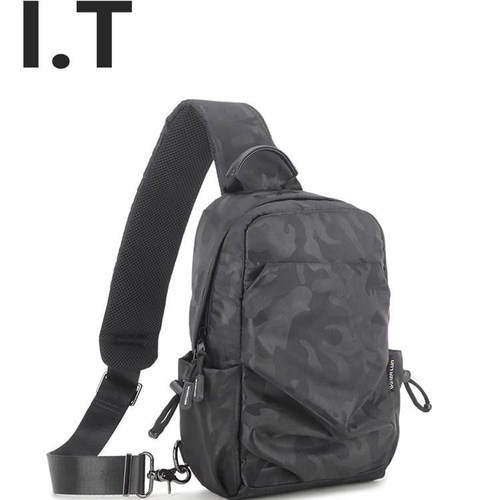 香港品牌牛津布胸包斜挎包男士运动休闲多功能时尚胸前单肩小背包