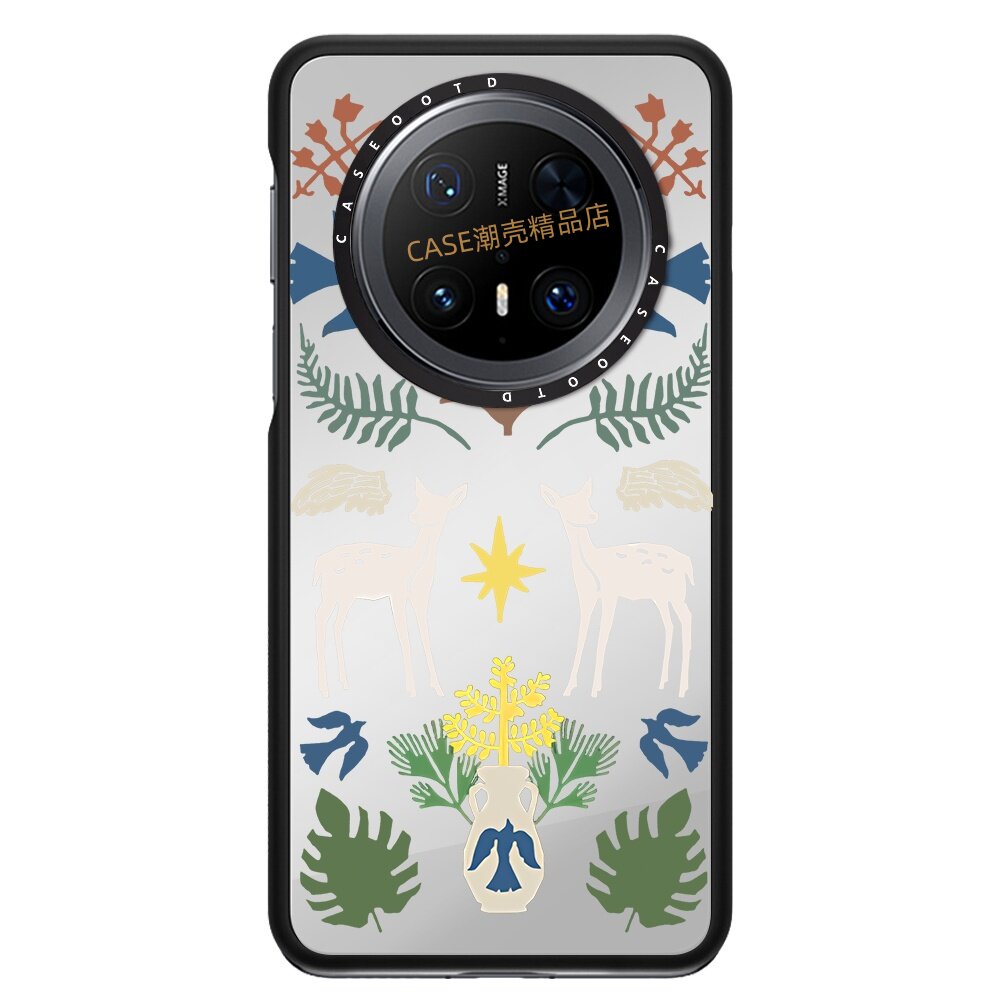 CASE 欧阳娜娜同款小鹿适用于华为mate70/70pro/60Pro+手机壳ti防摔壳磁吸保护套卡通可爱爱心