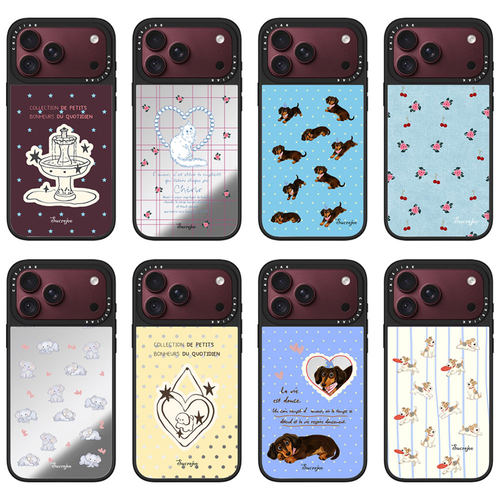 CASEJiAK Sucrejoo腊肠狗适用于苹果iPhone18 17 16Pro Max手机壳磁吸12 13 14 15Pro/plus防摔Air保护壳套